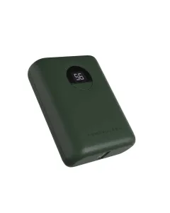 Powerology Ultra-Compact Power Bank, 10000mAh PD, 20W,  - Green