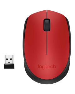 Logitech Mouse Wireless M171 - Red