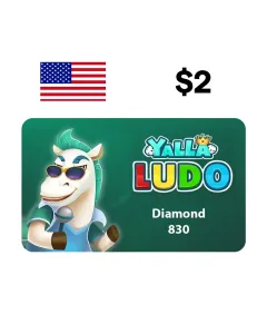 Yalla Ludo Diamond 830 Diamond $2