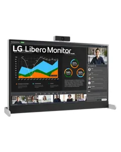 LG 27-inch QHD Libero Monitor with Detachable Full HD Webcam