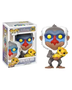  Funko POP!DISNEY: Lion King - Rafiki Holding Baby Simba 