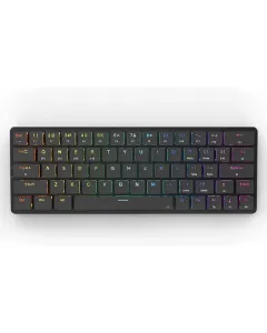 Redragon Elise Pro 2.4G/Bluetooth/Wired 63 key Low-Profile Mechanical Keyboard - (K624P-KBS)