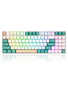 Redragon KITAVA RGB Wired Mechanical Gaming Keyboard (Dust-Proof Red Switch) (K636WGC-RGB)
