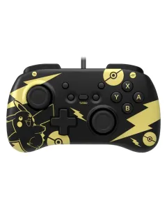 Nintendo Switch: HORIPAD Mini - Black & Gold Pikachu Edition