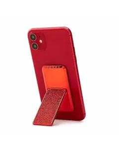 HANDLstick Glitter Collection Smartphone Grip And Stand - Red