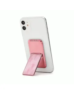 HANDLstick Stone Collection Smartphone Grip And Stand - Pink