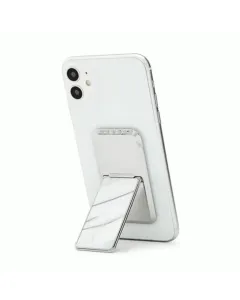 HANDLstick Stone Collection Smartphone Grip And Stand - Marble White