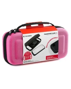 Nintendo Switch: BIGBEN Hard carrying case - Pink