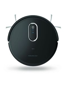 Powerology Smart Robotic Vacuum Cleaner 2600mAh 20W - Black