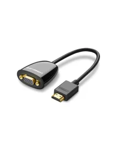 Ugreen Hdmi To Vga Converter Without Audio Resolution Up To 1080@60hz - Black