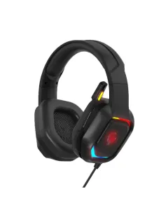 Porodo (PDX411-BK) E-Sports High Definition RGB Wired Gaming Headset - Black