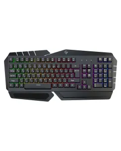 Porodo (PDX212-BK) Metal Frame Gaming Keyboard (English / Arabic) - Black