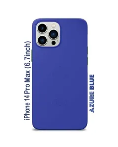 Goui iPhone 14 Pro Max (6.7inch) Magnetic Case with Magnetic Bars - Azure Blue