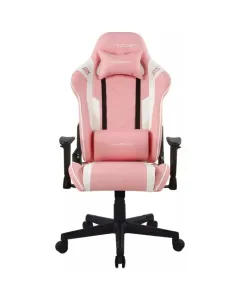 DXRacer P132 Prince Series Gaming Chair - Pink /White 