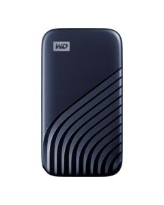 WD My Passport SSD 2TB USB 3.2 Portable SSD - Midnight  Blue