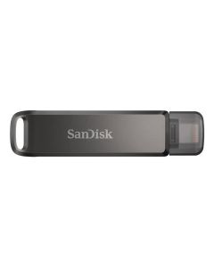 SanDisk 256GB iXpand Flash Drive Luxe for iPhone and USB Type-C Devices - SDIX70N-256G-GN6NE