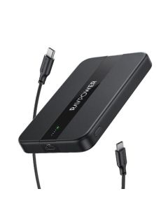 Ravpower 5000 mAh 7.5W Magnetic Wireless Power Bank - Black
