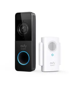 Eufy Video Door Bell 1080P Battery Powered -Black