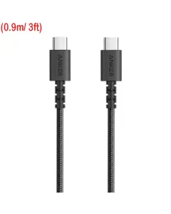 Anker Powerline Select + USB-C to USB-C Cable (0.9m/ 3ft) – Black