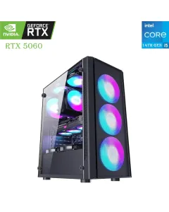 Gaming Pc Intel Core I5-14th Gen Rtx 5060 8gb, 1tb Ssd, 16gb Ram