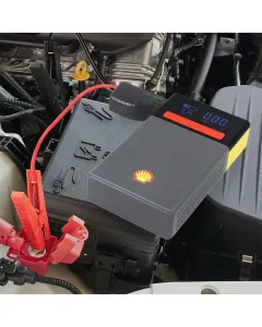 Shell Model SH824,1PK Shell 24000 mAh Jump Starter with Compressor, Amps 3 Volts 5V