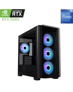 Gaming Pc Intel Core I7 - 12th Gen Rtx 5060 8gb, 1tb Ssd, 16gb Ram Black