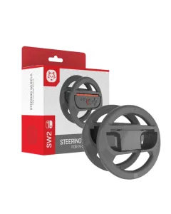 Joycon Game Steering Wheel For Nintendo Switch 2 - Black (2pcs)
