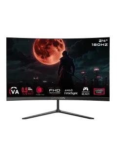 GAMEON GOC24F180VA Pro Series 24" FHD, 180Hz, MPRT 0.5ms, HDMI 2.1, VA Panel Curved Gaming Monitor (Supports PS5) - Black
