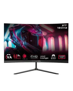 GAMEON GOC27F180VA Pro Series 27" FHD, 180Hz, MPRT 0.5ms, HDMI 2.1, VA Panel Curved Gaming Monitor (Supports PS5) - Black