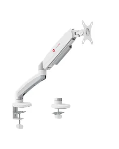 Gameon Go-5400 Mechanical Spring Monitor Arm 17"-32" For Gaming And Office Use - White