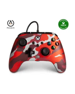 PowerA Enhanced Wired Controller for Xbox Series X|S - Red Camo
