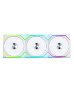 LIAN LI UNI FAN SL Wireless 120mm ARGB Case Fans (3 Pack) - White