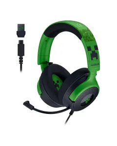 RAZER KRAKEN V4 X – Wired Gaming Headset (Minecraft Edition)
