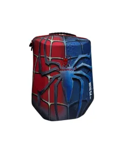 DEADSKULL PS5 Slim Protective Backpack – Red & Blue Spider Armor Edition
