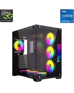 Twisted Minds Bullet-07 Intel Core I7 - 14th Gen Rtx 4070 Ti Super Mid Tower Gaming Pc