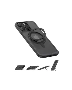 Anker MagGo Magnetic Case with 360° Ring Stand for iPhone 16 Pro Max – Black