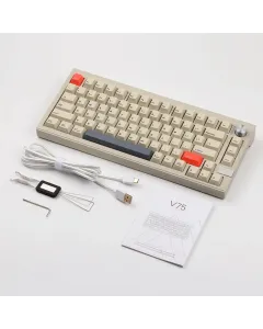 Cidoo V75 Pro 81 Keys Gasket Tri-mode Via Programmable Mechanical Keyboard (English)