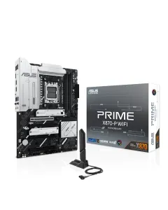 ASUS - PRIME X870-P WIFI (Socket AM5) AMD X870 ATX DDR5 Wi-Fi 7 Motherboard