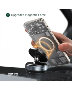 Green Lion Magno Flex Vacuum Suction Holder - Black