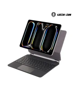 Green Lion Magic Keyboard Case For Ipad Air 13-inch (2024)