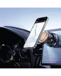 Green Lion GX-33 Auto Suction Phone Holder - Black