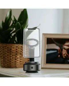 Green Lion GX-32 Auto Suction Phone Holder - Matte Black