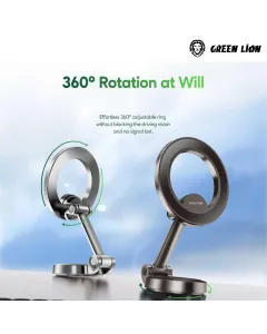 Green Lion Maghold 360 Car Mount - Black
