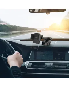 Green Lion Extendable Phone Holder - Black