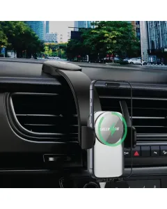 Green Lion Flex Charge Pro Phone Holder - Black