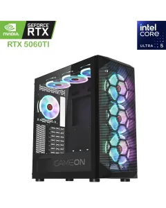 Gameon Emperor Intel Core Ultra 5 Rtx 5060ti 16gb Mid Tower Gaming Pc