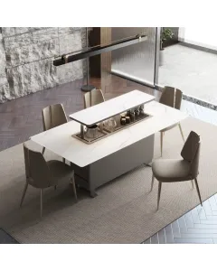 Smart Dining Table - White/grey