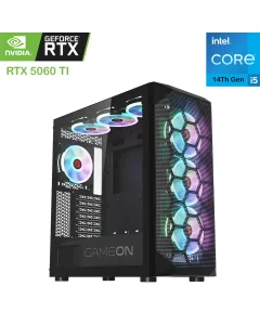 Gameon Emperor Intel Core I5-14th Gen Rtx 5060ti 16gb Mid Tower Gaming Pc