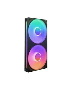 NZXT F240 RGB CORE - 2 x 120mm Single Frame Case Fan - Black