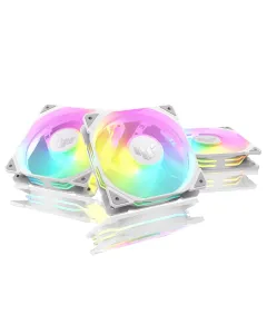 Asus TUF Gaming TR120 Reverse blade ARGB 3-in-1 Pack Fan - White